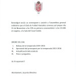 Assemblea General ordinària C.F. Hostalets