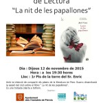 Nova trobada del Club de Lectura: La nit de les papallones
