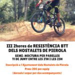 Tot preparat per les 2 hores de resistència BTT