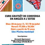 28 de juny. Curs d'anglès a la piscina