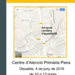 4 de juny. Nou CAP de Piera. Portes obertes