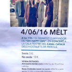 4 de juny. Concert de Mèlt