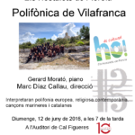 Nou concert dels Amics de la Música: Polifònica de Vilafranca