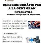 Monogràfic d’informàtica per la gent gran