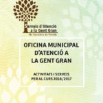 Programa d’activitats i serveis de l’Oficina Municipal de la Gent Gran