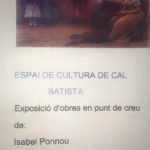 13 d'agost. Inauguració expo Obres en Punt de Creu