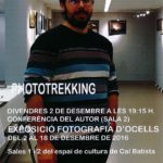2 desembre. Conferència sobre PhotoTrekking