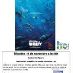 19 novembre. Cinema familiar: Buscant la Dory