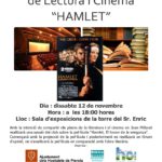 12 novembre. Club de lectura i cinema: Hamlet
