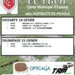 14 i 15 gener. Futbol als Hostalets de Pierola