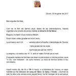 28 febrer. Escola Renaixença. Portes obertes