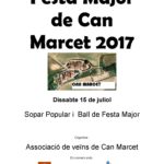 15 juliol. Festa Major de Can Marcet