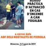 2 agost. Sessió pràctica ADF Hostalets a Can Fosalba