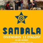 11 agost. Concert a la Fresca: 'Sambala'