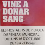 Nou acapte de sang als Hostalets de Pierola