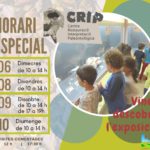 Horaris especials del CRIP pel pont de la Puríssima