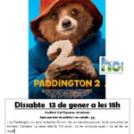 13 gener. Cinema familiar en català: Paddington 2