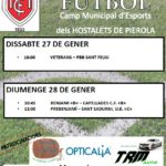 27-28 febrer. Club Futbol Hostalets. Lliga categories