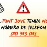 Nou telèfon del Punt Jove