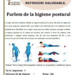 Tertúlia sobre higiene postural al Casal de la Gent Gran