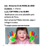 Caminada solidària per la Síndrome de Down