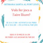 29 març. Activitats Punt Jove