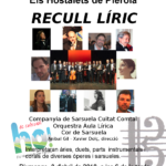 Recull líric d’òpera i sarsuela per tancar la Setmana de la Gent Gran