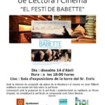 14 abril. Club de Lectura i Cinema: 'El festín de Babette'