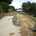 Inici de les obres d’arranjament al carrer Esparreguera de Can Fosalba