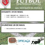 19 maig. Club Futbol Hostalets. Diverses categories
