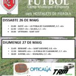 26-27 maig. Club Futbol Hostalets. Campionat de lliga
