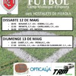 12-13 maig. Club Futbol Hostalets. Lliga. Diverses categories