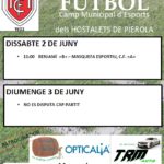 2 juny. Club Futbol Hostalets. Partit benjamí B