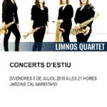 6 juliol. Concerts d'Estiu de l'APC Hostalets: Limnos Quartet