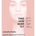 13 juliol. Concerts estiu APC Hostalets: Takeuchi Quartet
