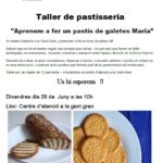 28 juny. Taller de pastís amb galeta Maria