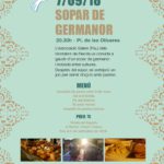 L’Associació ‘Salam’ organitza el 5è Sopar de Germanor
