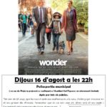 16 agost. Cinema a la fresca: Wonder