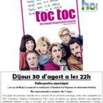 30 agost. Cinema a la fresca: Toc-toc