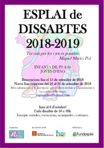 cartell inscripcions 18