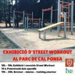 29 setembre. Exhibició Street WorkOut