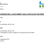 horari nadal ajuntament