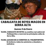 3 gener. Cavalcada al barri de Serra Alta