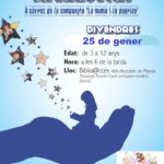 25 gener. L'hora del conte amb la Mama i la Padrina