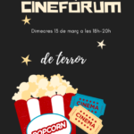 13 març. Cinefòrum de terror