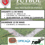 11 i 12 maig. Partits al Camp Municipal d'Esports