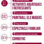 26 juliol. Festa Major 2019