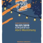 10 juliol. Música a la fresca al Casal