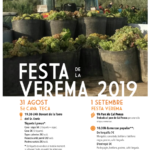 Cartell Festa Verema 2019