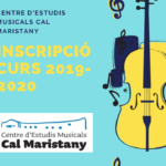 Inscripcions al CEM Cal Maristany i l’Esplai Pífies